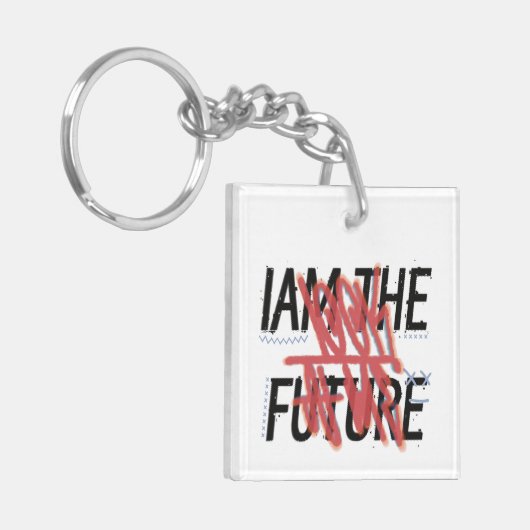 Iam the future キーホルダー (正面左)