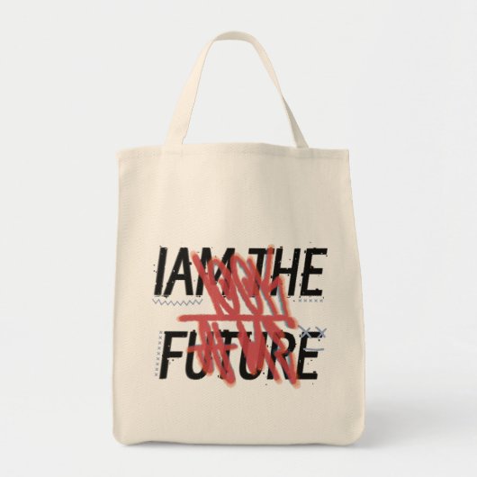 Iam the future tote bag トートバッグ (正面)