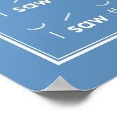 Iambic Pentameter 24インチx 36インチクラスルームのポスター ポスター (角)