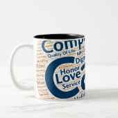 #IAmGeriatricsのマグ ツートーンマグカップ (左)