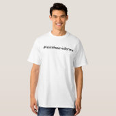 #iamtheevidenceオスのティー tシャツ (正面フル)