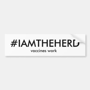 #IAMTHEHERDのバンパーステッカー バンパーステッカー