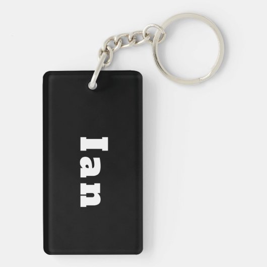 Ian キーホルダー (裏面)