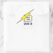 IAN 8 ラウンドシール (バッグ)