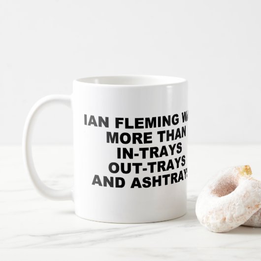 Ian Fleming Mug コーヒーマグカップ (ドーナツ)