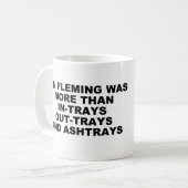 Ian Fleming Mug コーヒーマグカップ (正面左)