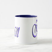 Ian、Name、Logo、Blue Ringer Combo Coffee Mug マグカップ (中央)