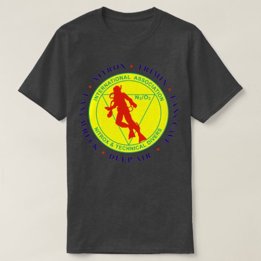 IANTD Tシャツ (デザイン正面)