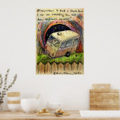 @Iaowichris irkafirkaプリント ポスター (キッチン)