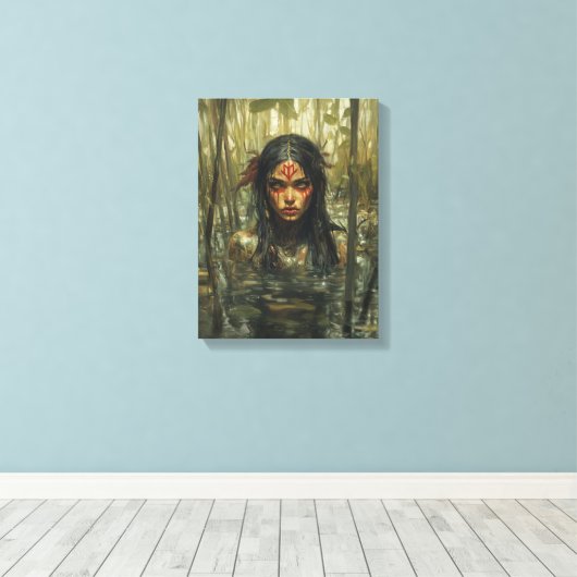 Iara キャンバスプリント (インサイチュ (ウッドフロア))