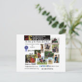 IASAの郵便はがき インビテーションポストカード (スタンド正面)