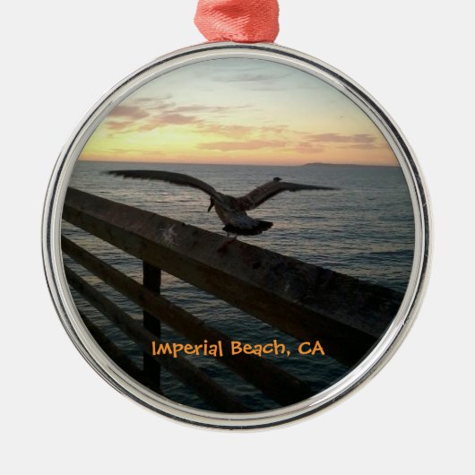 IBのクリスマスオーナメント メタルオーナメント (正面)