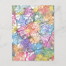 Ibadan Nigeria City Map ポストカード