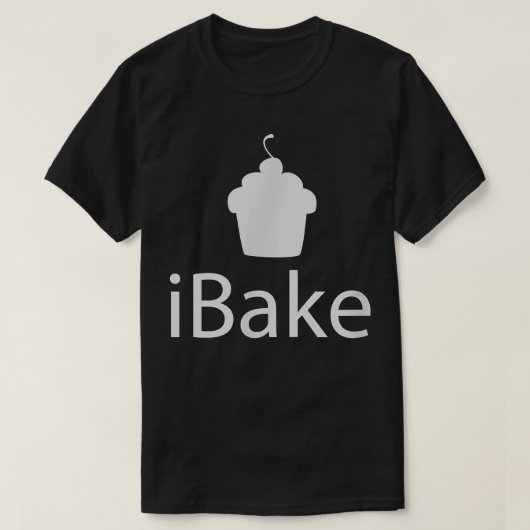 IBakeFunnyベーキング、ベイカー、調理師、料理ユーモア Tシャツ (デザイン正面)