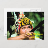 iban戦士（ブロパイプ付） ポストカード (正面/裏面)