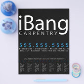 iBang。大工屋上リニューアルシート広告 チラシ (シングル)