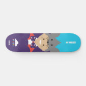 Ibbleobble™ - Mousey氏-スケートのデッキ-チーズ! スケートボード (横)
