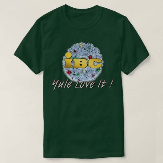 IBCユール（キリスト降誕祭）ラブイット Tシャツ (デザイン正面)