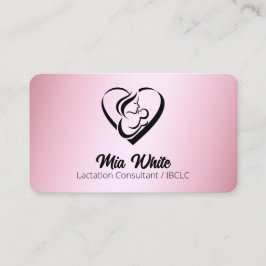 IBCLC授乳カウンセラーバラ金ゴールド 名刺