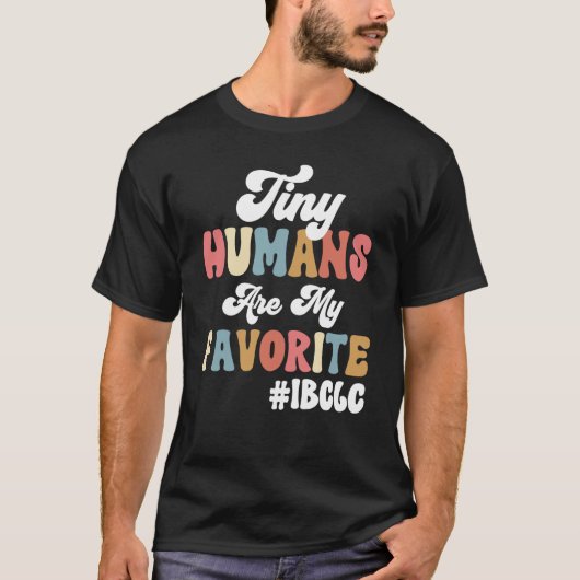 IBCLC授乳コンサルタント母乳栄養コンサルタン Tシャツ (正面)