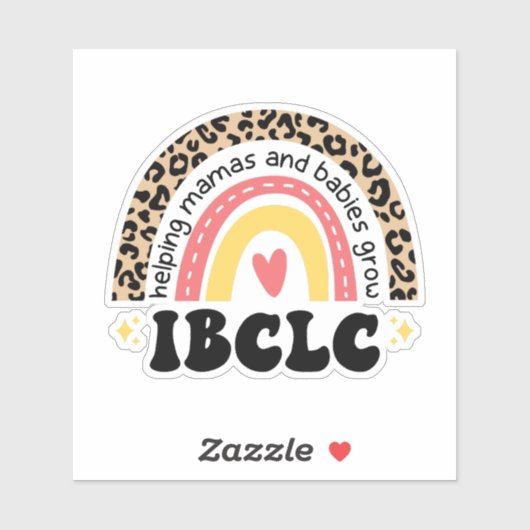 IBCLC(国際母乳育児諮問資格保持者) 授乳コンサルタント シール (シート)