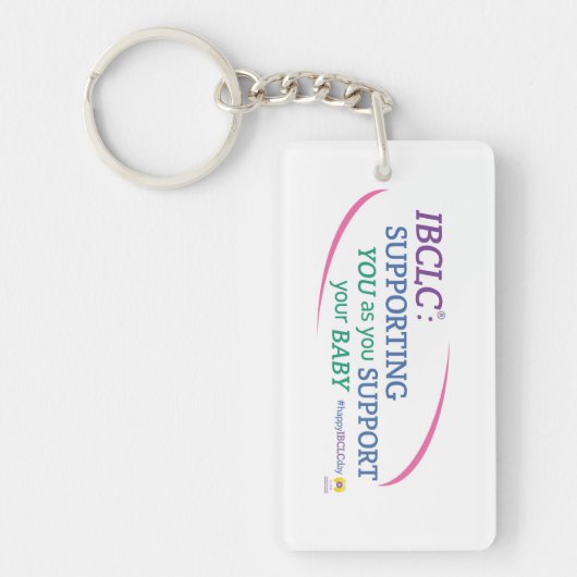 IBCLC®日Keychain (英語) キーホルダー (正面)