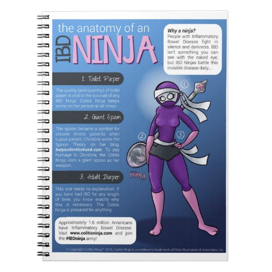 IBDのノート ノートブック (正面)