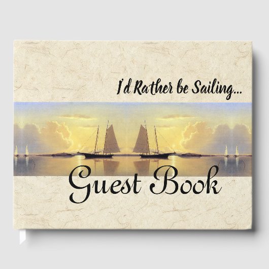 I'be Sailboats海Guest Book ゲストブック (正面)