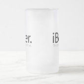 iBeer – そのためのタップがある フロストグラスビールジョッキ (中央)