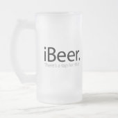 iBeer – そのためのタップがある フロストグラスビールジョッキ (左)