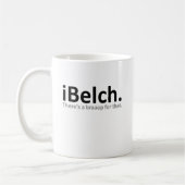 iBelchおもしろマグカップ コーヒーマグカップ (左)