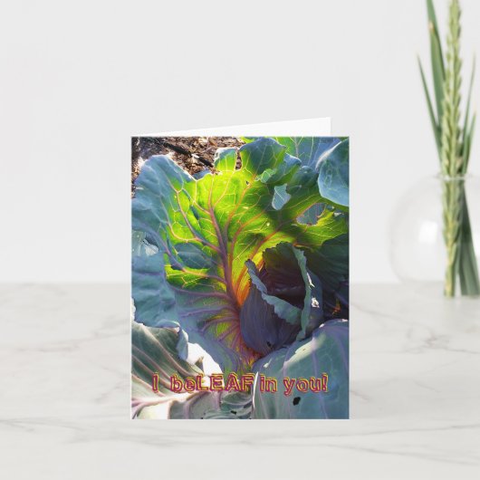 IBELEAF in you カード (正面)