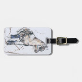 Ibexの子供 ラゲッジタグ (正面横)