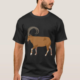 Ibex goat tシャツ