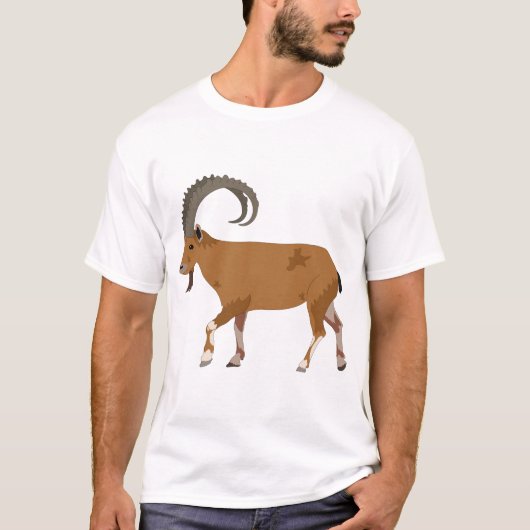 Ibex goat tシャツ (正面)