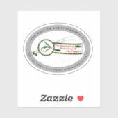 IBFロゴシール(Hidy引用文付) シール (シート)