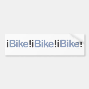 iBike! バンパーステッカー