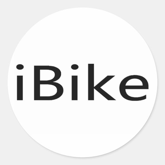 iBike ラウンドシール (正面)