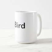 "iBird"のマグ コーヒーマグカップ (正面右)