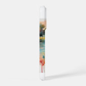 Ibis in the Sunlight 130924AREF116 - Watercolor iPhoneケース (右側面)