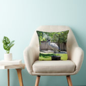 Ibis on a Tree Stump クッション (椅子)