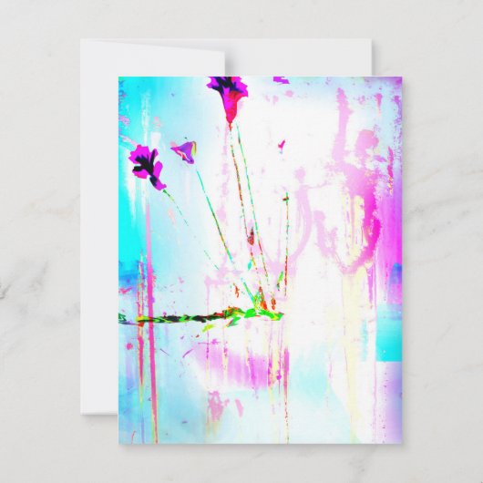 IBIZAの行先の保存日付 セーブザデート (裏面)