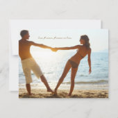 IBIZAの行先の保存日付 セーブザデート (裏面)