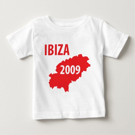 Ibizaの2009年の記号 ベビーTシャツ (正面)