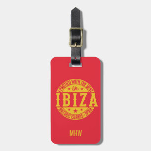 IBIZAスペインのカスタムな荷物のラベル ラゲッジタグ