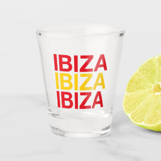 IBIZAスペインの国旗 ショットグラス