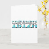 IBIZA カード (黄色い花)