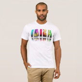 Ibiza 2011 letras tシャツ (正面フル)