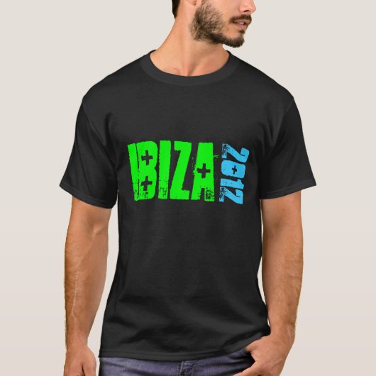IBIZA 2012休日のTシャツ Tシャツ (正面)