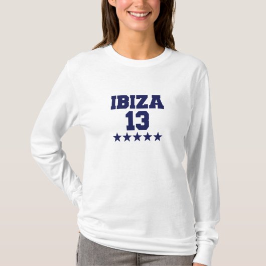 Ibiza 2013年 tシャツ (正面)